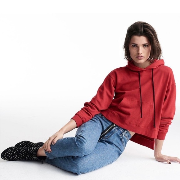 Hudson Riley Crop Relaxed Straight Jeans Size 28 NWOT - Picture 2 of 10